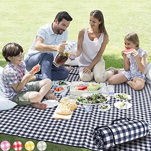 Picnic Blanket with Water-Resistant Backing Bowlift