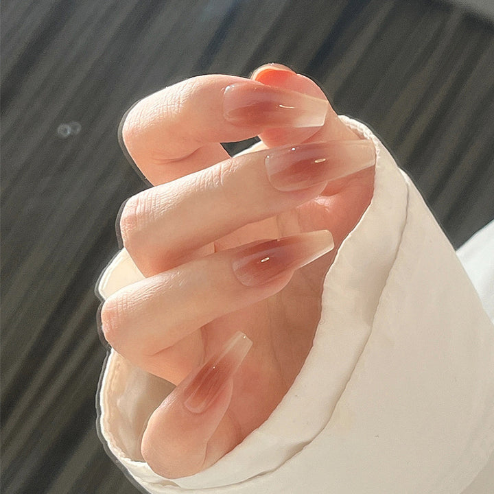 Long Ombre Press-On Nails Bowlift