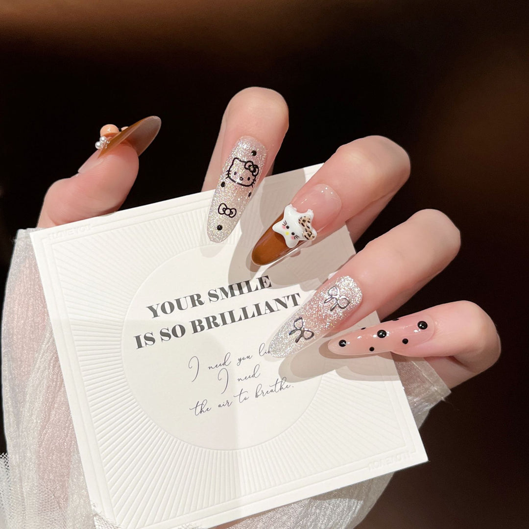 Decorative Nail Art Extensions Bowlift