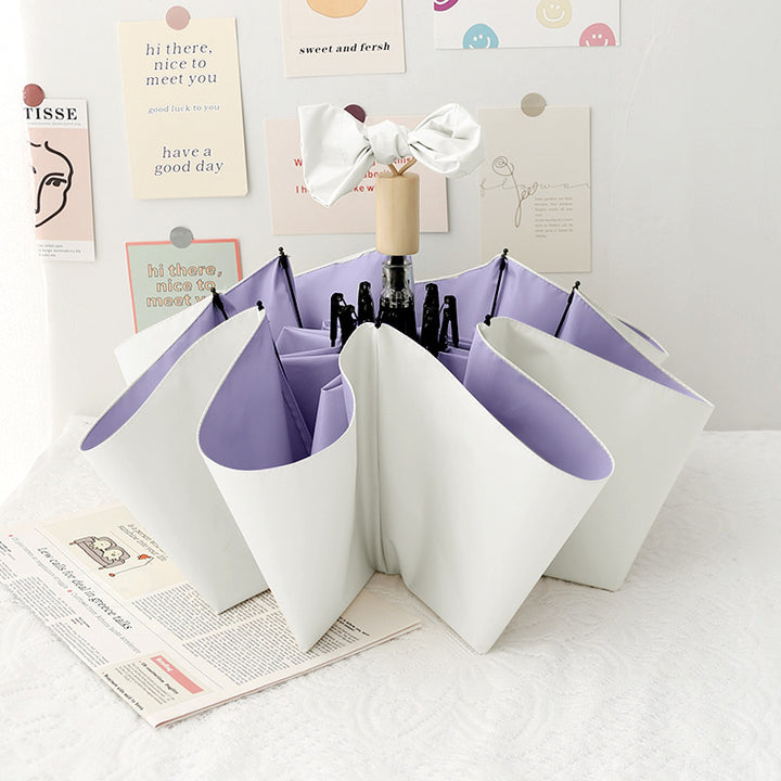 Women's Foldable Umbrella Holder with Multifunctional Design Bowlift