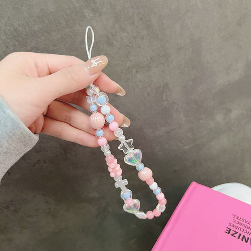 Colorful Beaded Phone Charm Bowlift