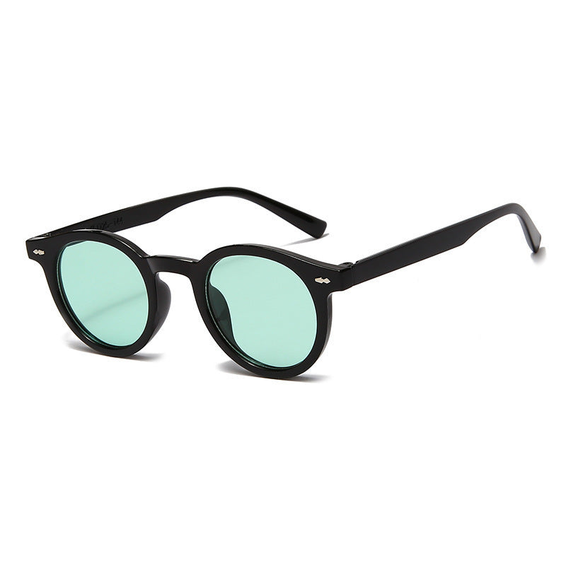 Retro-Inspired Round Frame Sunglasses Bowlift