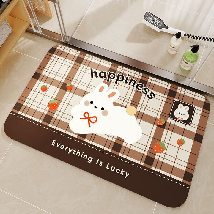 Cute Pet-Themed Bath Mat