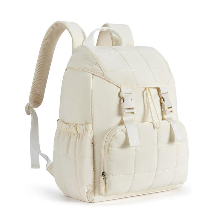 Quilted Multi-Functional Backpack Bowlift