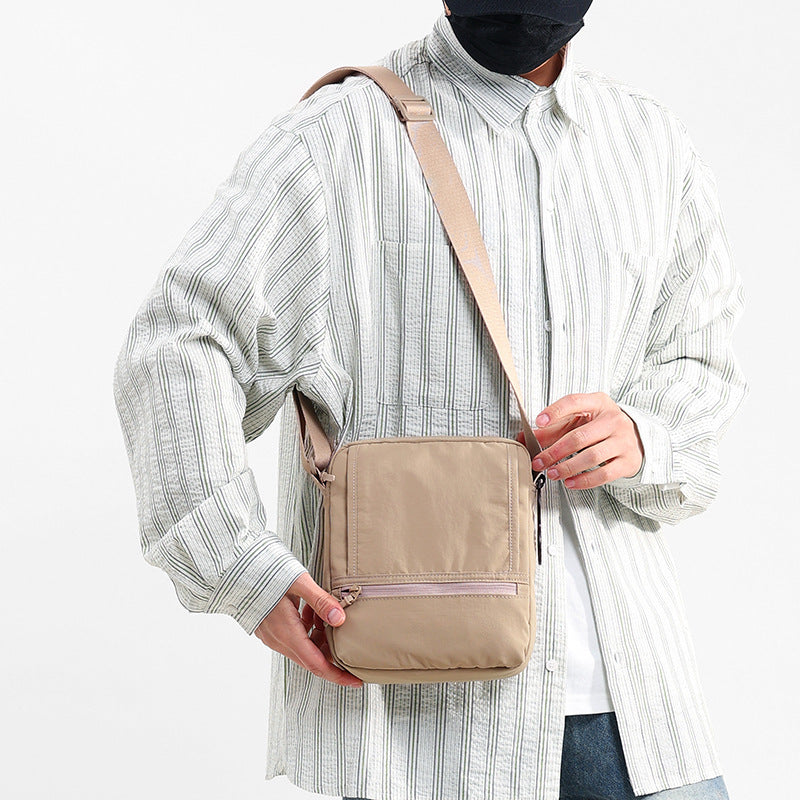Lightweight Multi-Pocket Crossbody Messenger Bag Bowlift