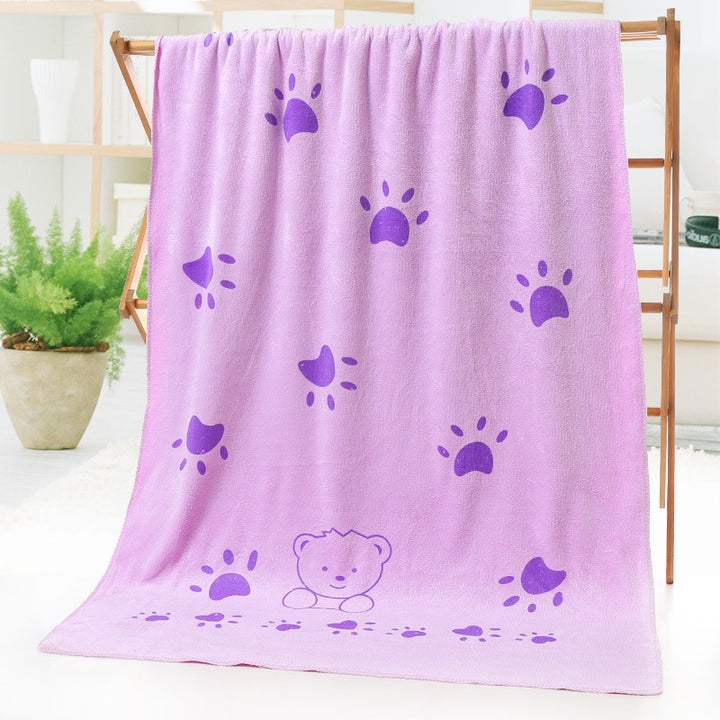Cartoon-Themed Plush Fleece Blanket