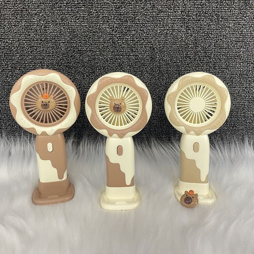 Unisex Portable USB Mini Fan with Multiple Speed Settings and Flexible Tilt Bowlift