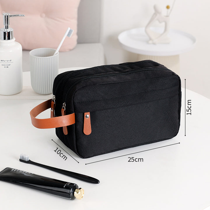 Multi-Compartment Travel Toiletry Organizer Bowlift