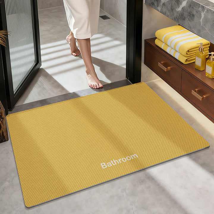 Textured Luxury Bath Mat Bowlift