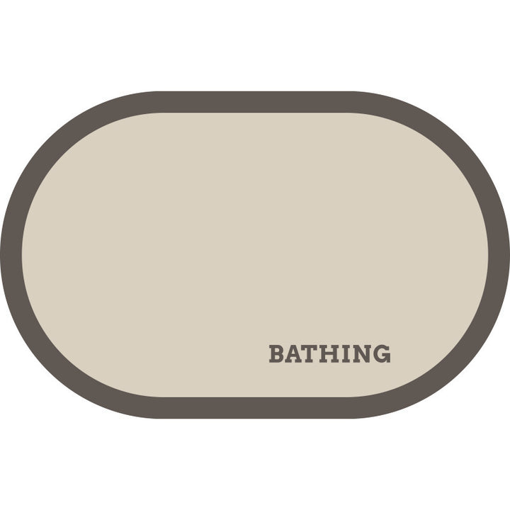 Absorbent Bathroom Floor Mat Bowlift