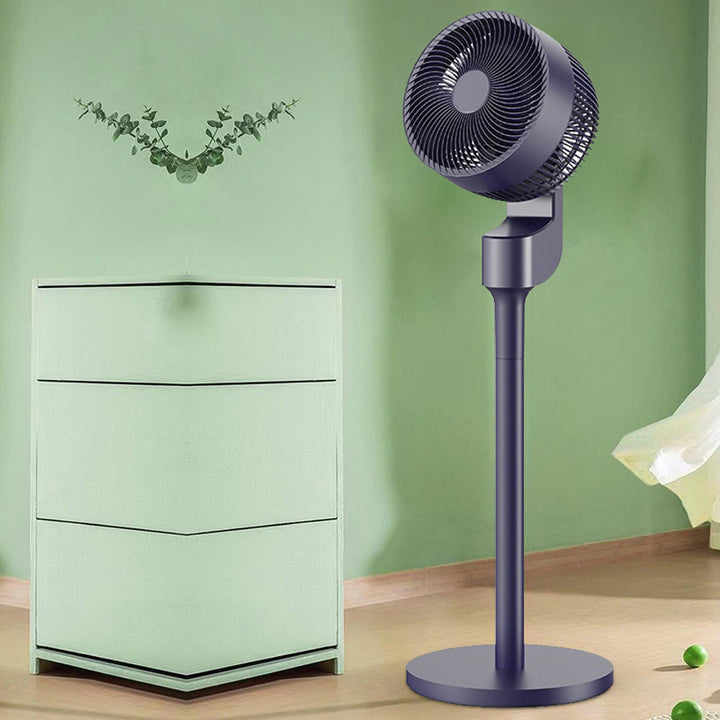 Unisex high-performance air circulator with adjustable height and flexible wind mode Bowlift