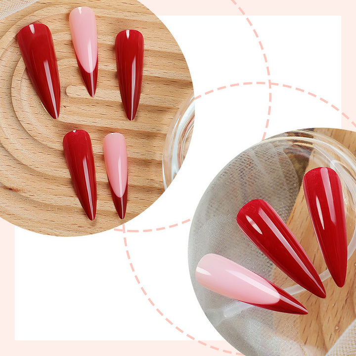 Creative nail set with elegant gradient Bowlift