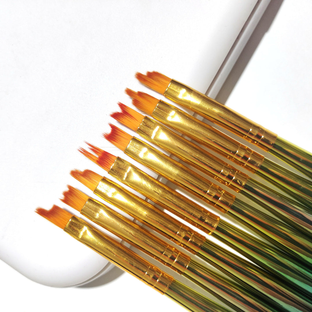 Professional Nail Art Detail Brush Set Bowlift