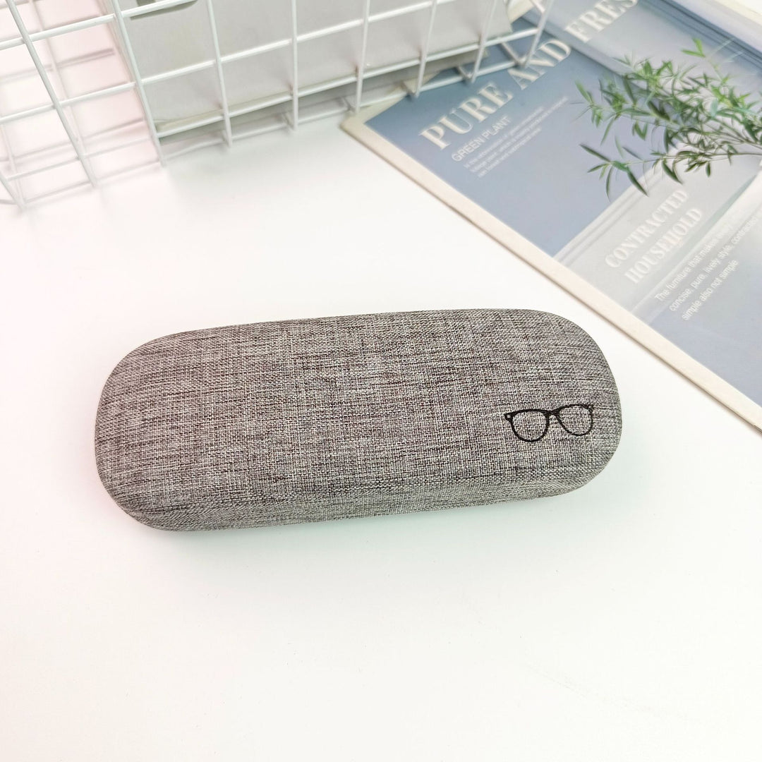 Protective Hard-shell Fabric Eyeglass Case Bowlift