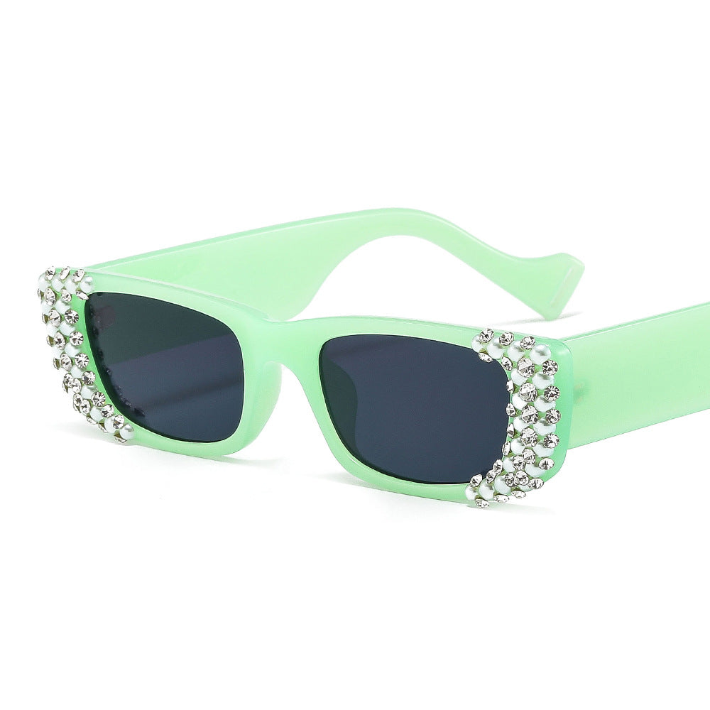 Ladies extravagant gemstone sunglasses Bowlift