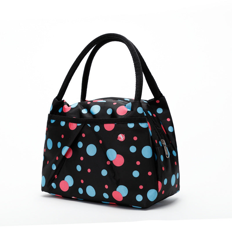 Floral Insulated Lunch Cooler Bag Bowlift