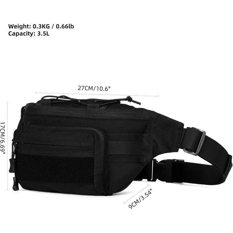 Tactical Hip Bag Bowlift