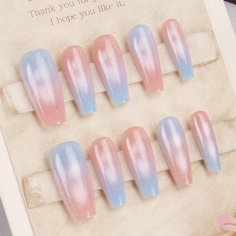 Ombre Press-On Nail Set Bowlift