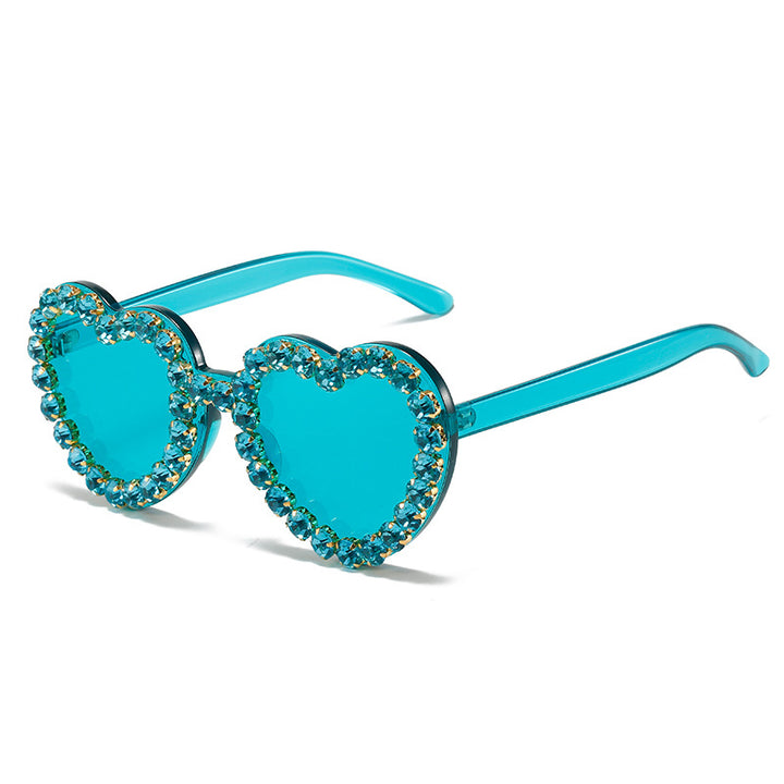 Heart-Shaped Glamorous Sunglasses Bowlift