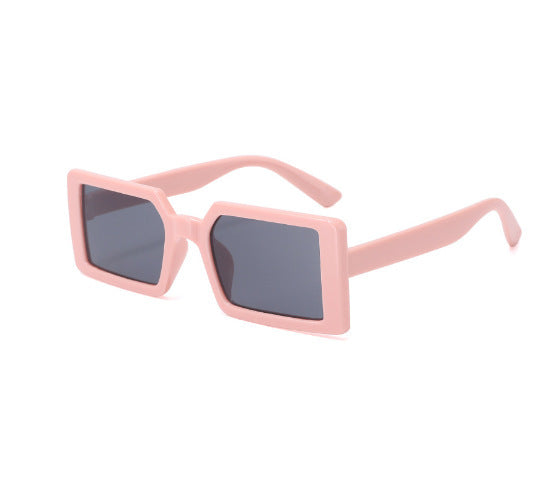 Women's fashion transparent corner sunglasses Bowlift