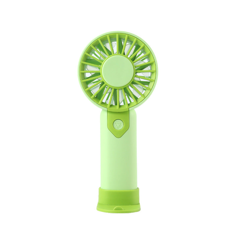 Women portable mini battery fan with ergonomic design Bowlift
