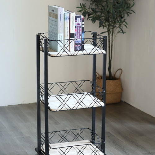 Bowlift shelving system