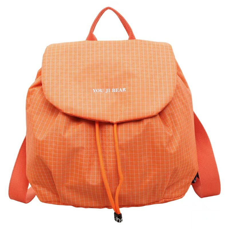 Stylish Drawstring Closure Backpack Bowlift