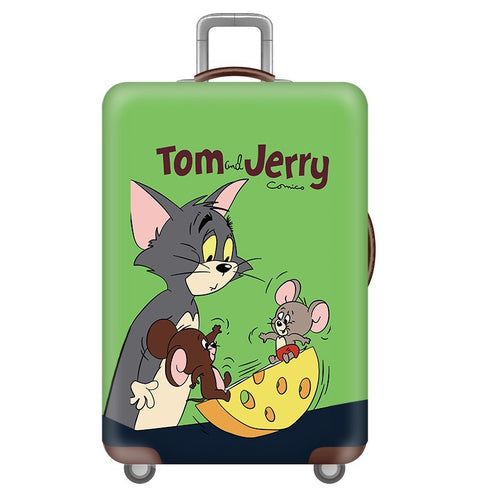 Unisex Hard Shell Suitcase with Fun Cartoon Design Bowlift