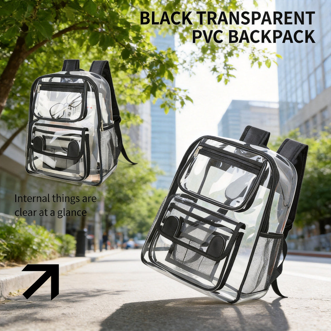 Transparent Safety Backpack Bowlift