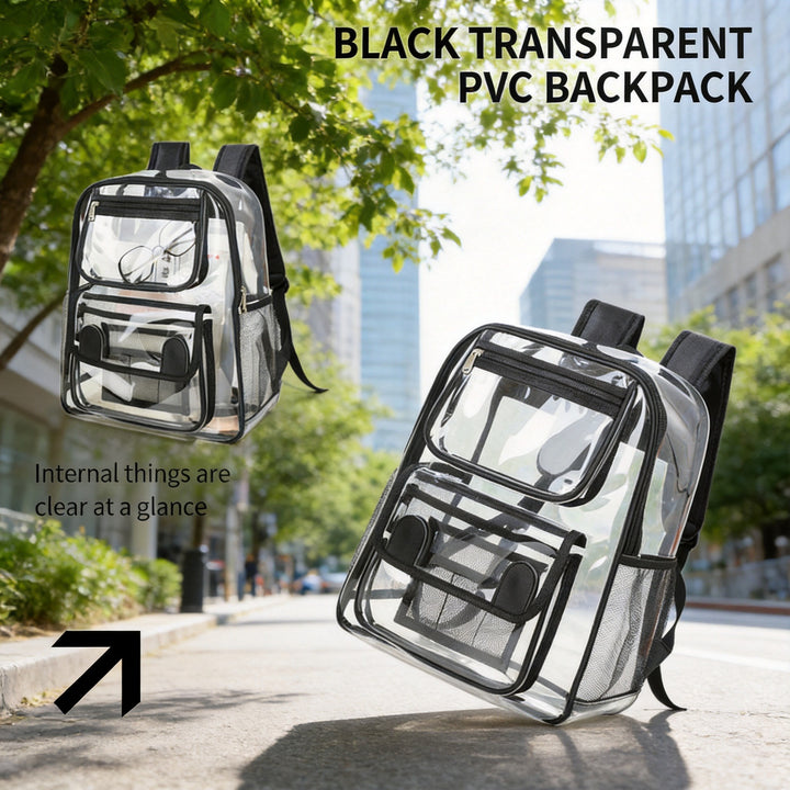 Transparent Safety Backpack Bowlift