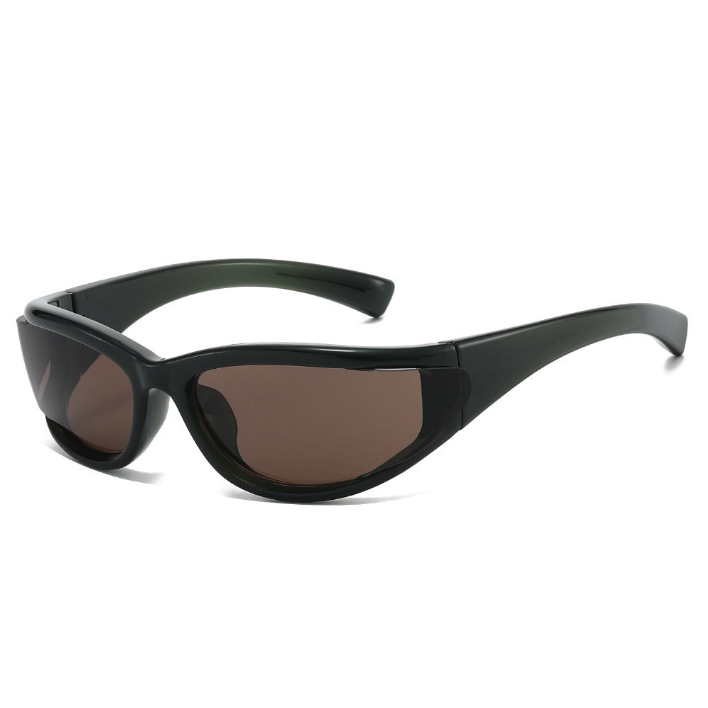 Sporty Wraparound Sunglasses Bowlift