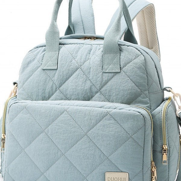 Stylish Quilted Work Backpack Bowlift