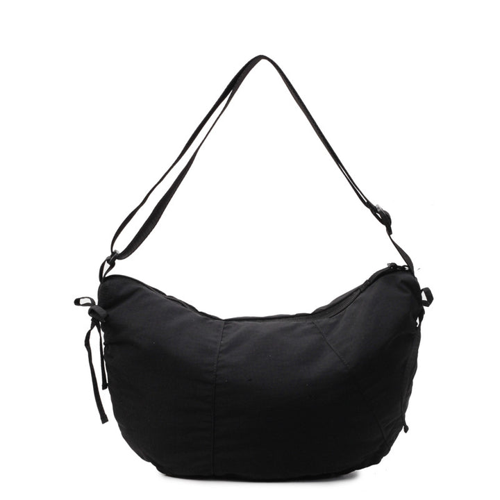 Casual Soft Fabric Hobo Bag Bowlift
