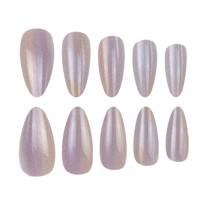 Sparkling Ombre Stiletto Press-On Nails Bowlift
