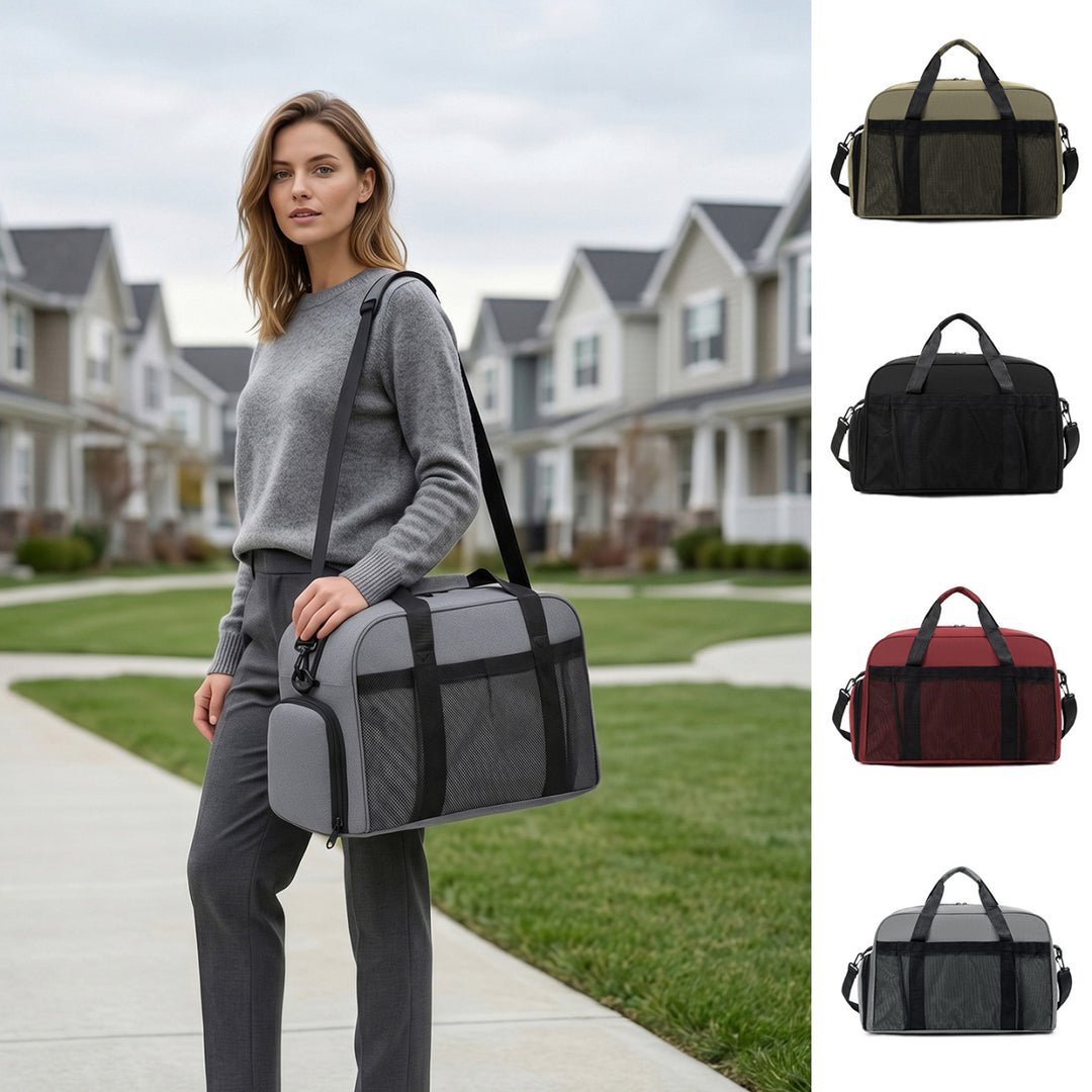 Spacious Multi-Pocket Travel Duffle Bag Bowlift
