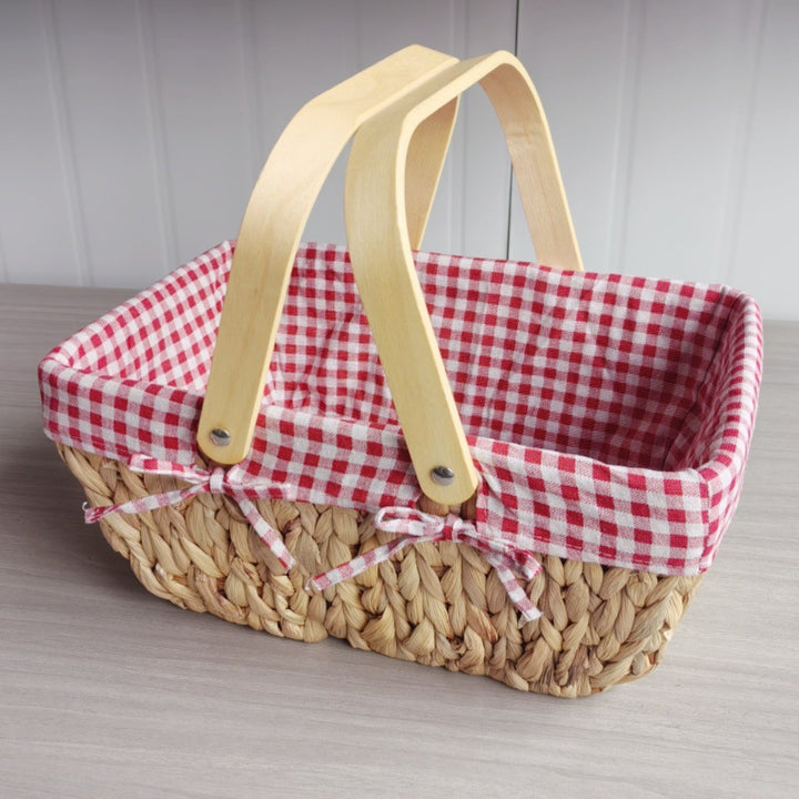 Natural Woven Storage Basket Bowlift