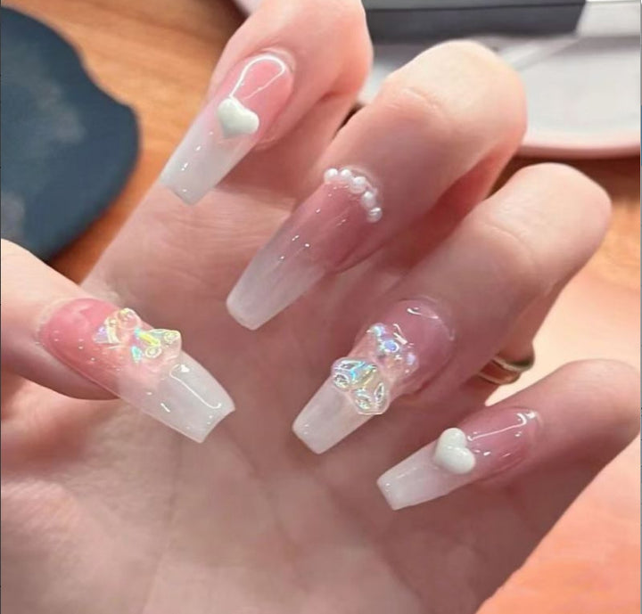 Artful Nail Tips Design Bowlift