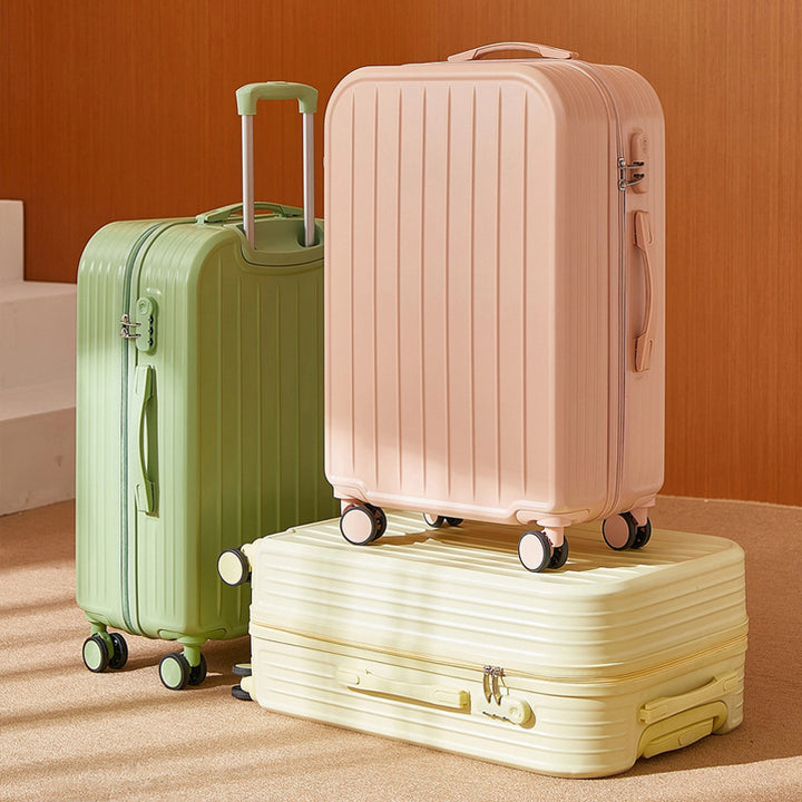 Unisex Durable Lightweight Spinner Suitcase Bowlift