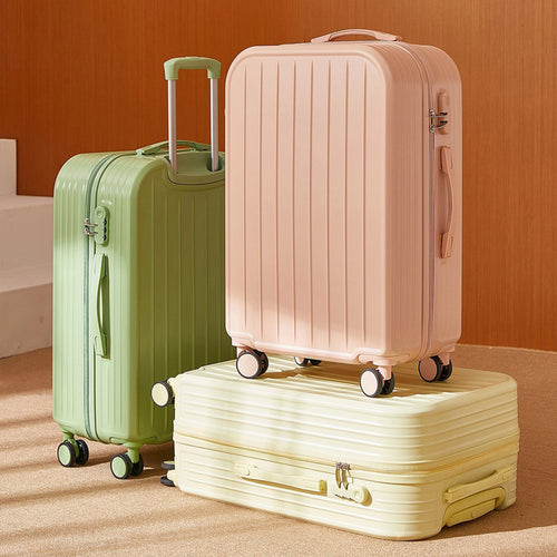 Unisex Durable Lightweight Spinner Suitcase Bowlift