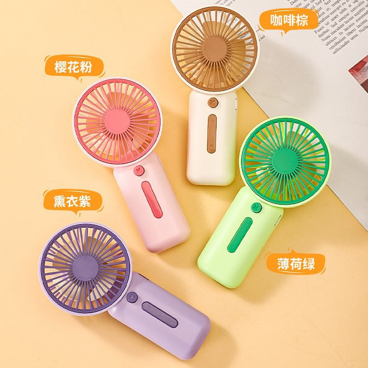 Ladies Portable Mini Fan with Ergonomic Design Bowlift
