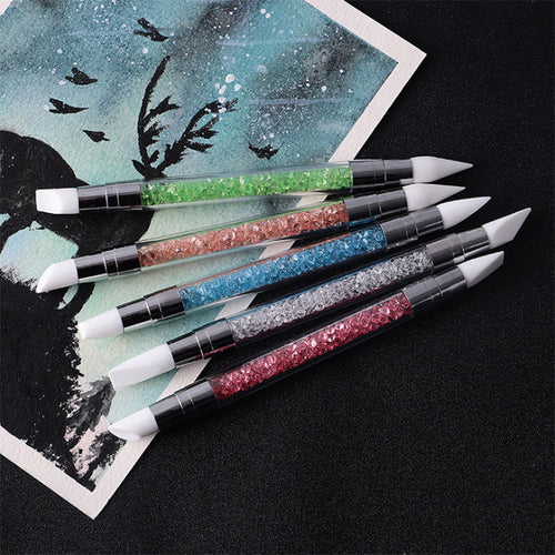 Dual-Ended Nail Art Applicator Pens Bowlift