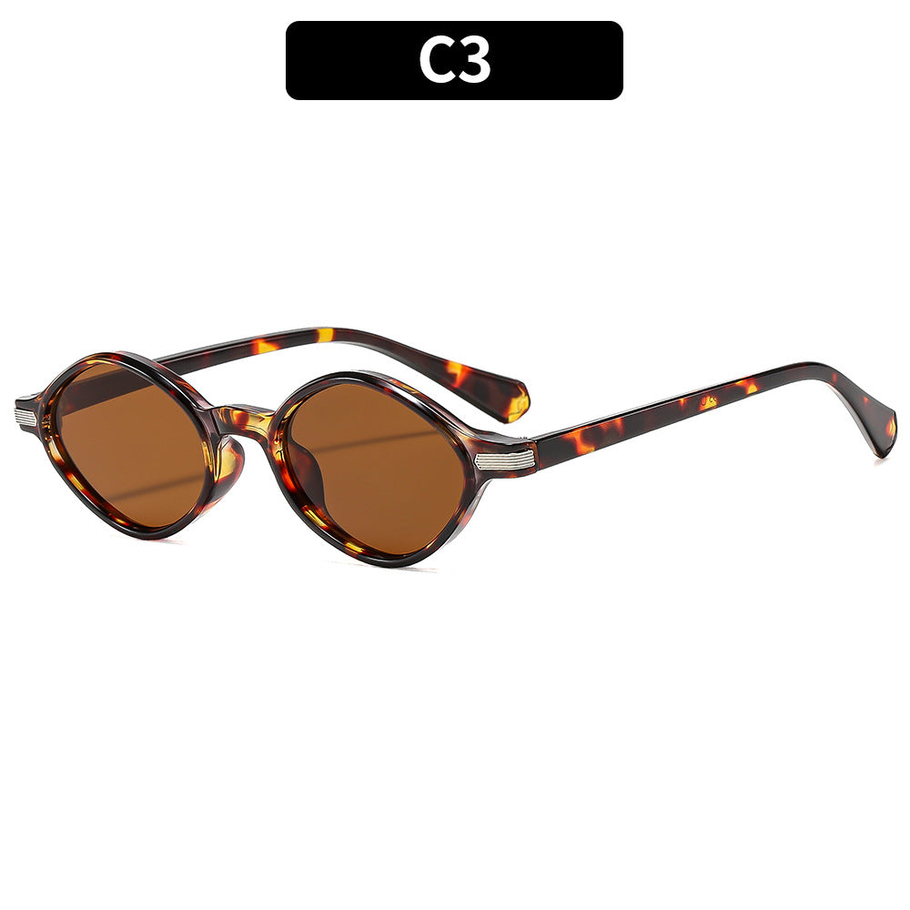 Chic Oval Frame Glasses
