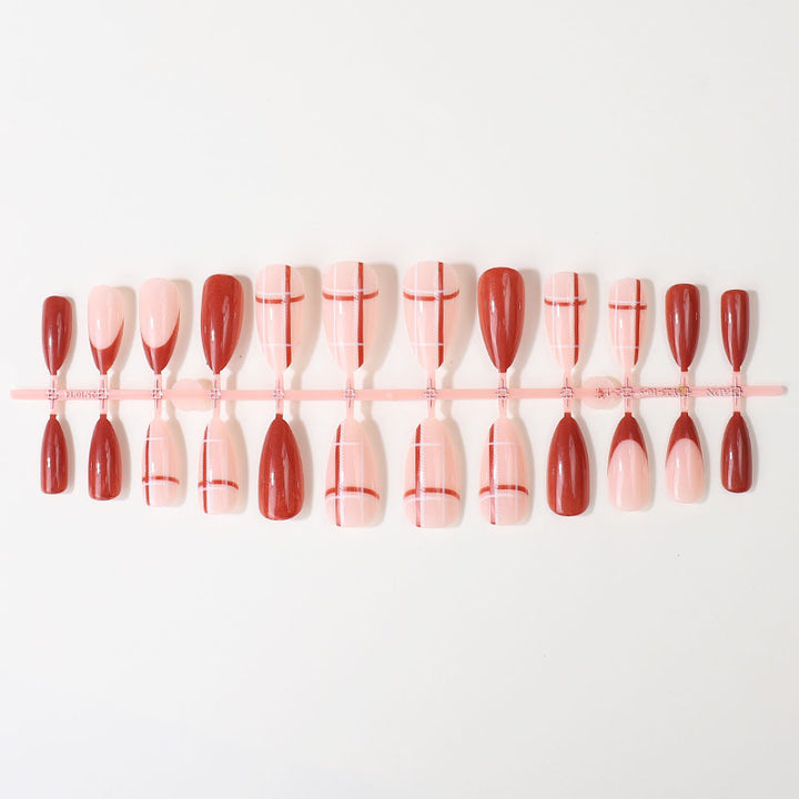 Elegant Glossy Nail Tips Set Bowlift