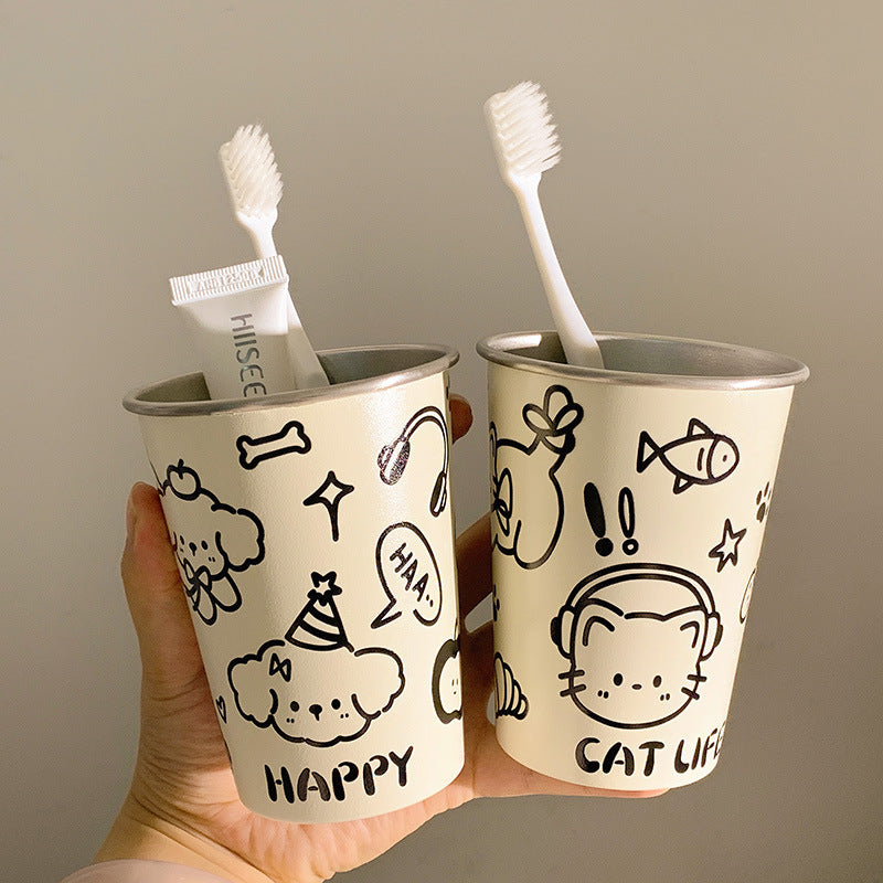 Playful paper cup with cheerful animal design Bowlift