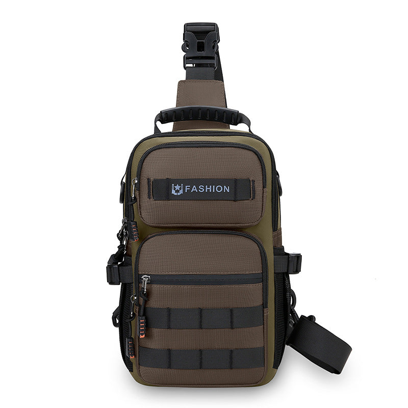 Tactical Water-Resistant Sling Bag Bowlift