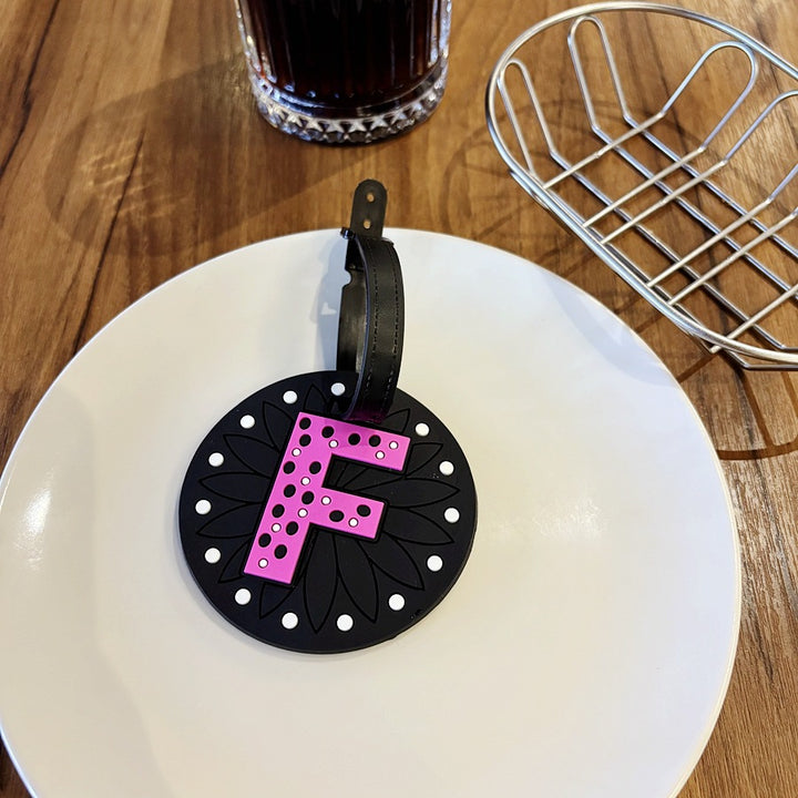 Personalized Alphabet Luggage Tag Bowlift