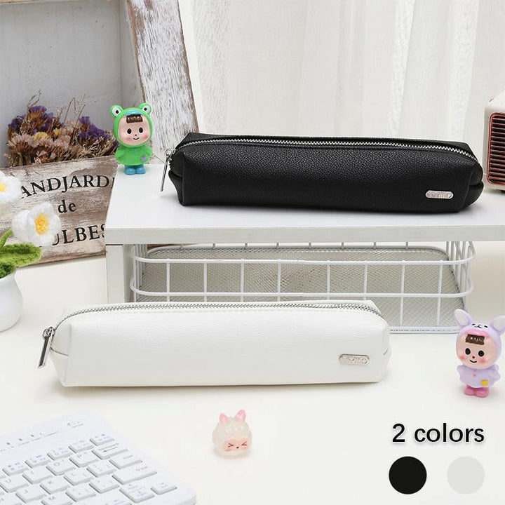 Elegant Leather Pencil Case Bowlift