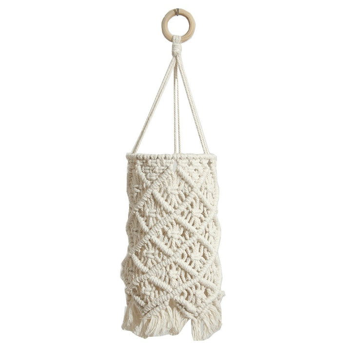 Decorative Macramé Hanging Basket Bowlift