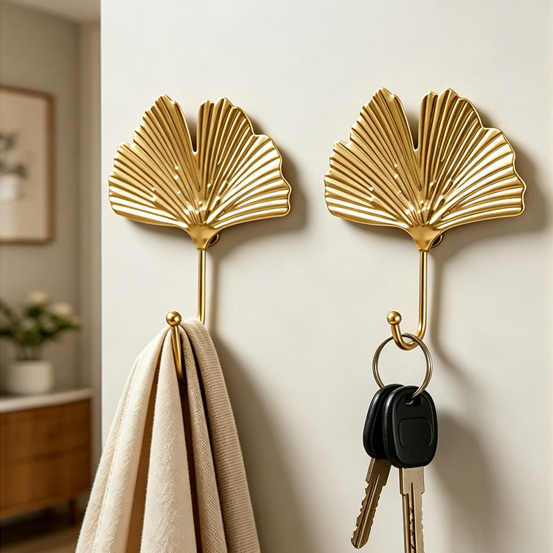 Leaf-shaped wall hooks Bowlift