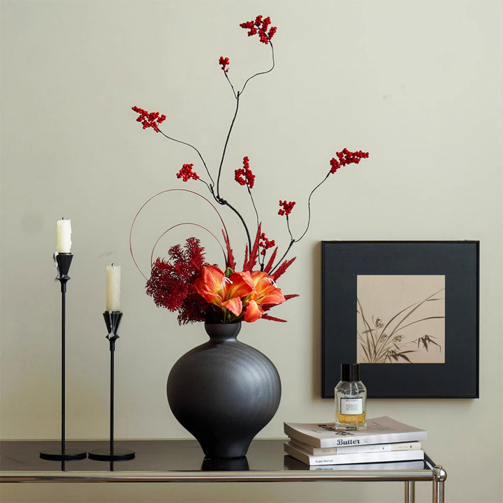 Artistic Ceramic Vase Bowlift